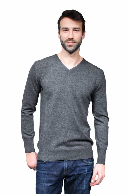 Scottish Cashmere V Neck Sweater